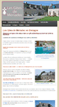 Mobile Screenshot of les-gites-de-meriadec.com